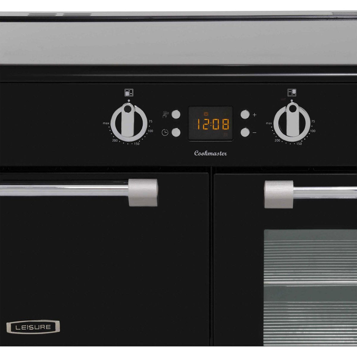 Leisure Cookmaster CK100D210K 100cm Electric Range Cooker with Induction Hob - Black - A-A Rated