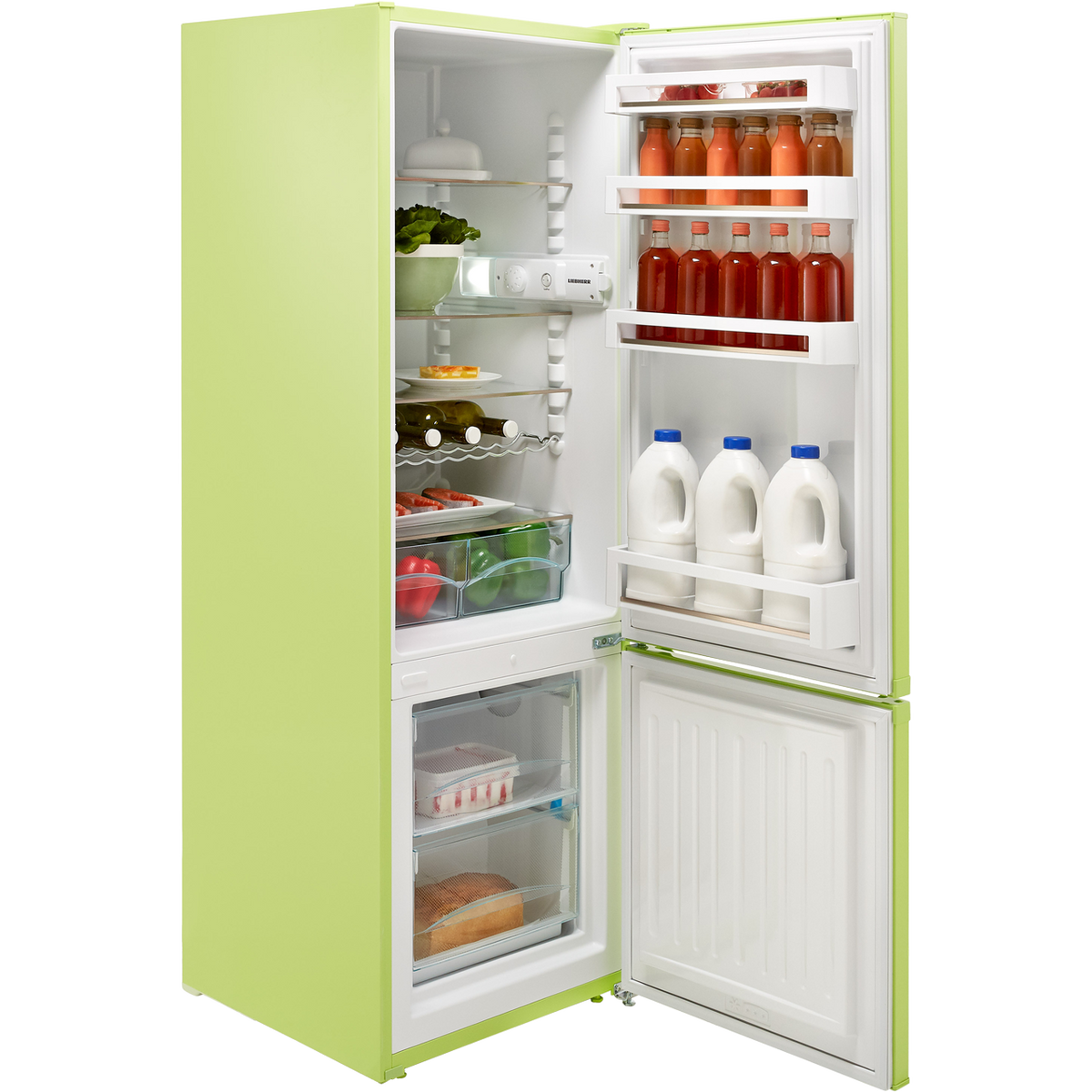 Liebherr CUkw2831 70-30 Fridge Freezer - Green - F Rated