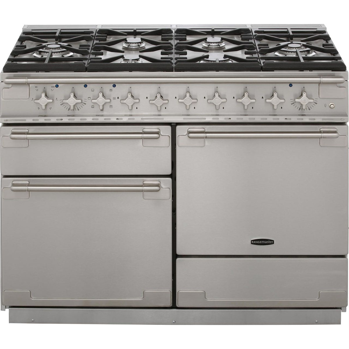 Rangemaster Elise ELS110DFFSS 110cm Dual Fuel Range Cooker - Stainless Steel - A-A Rated