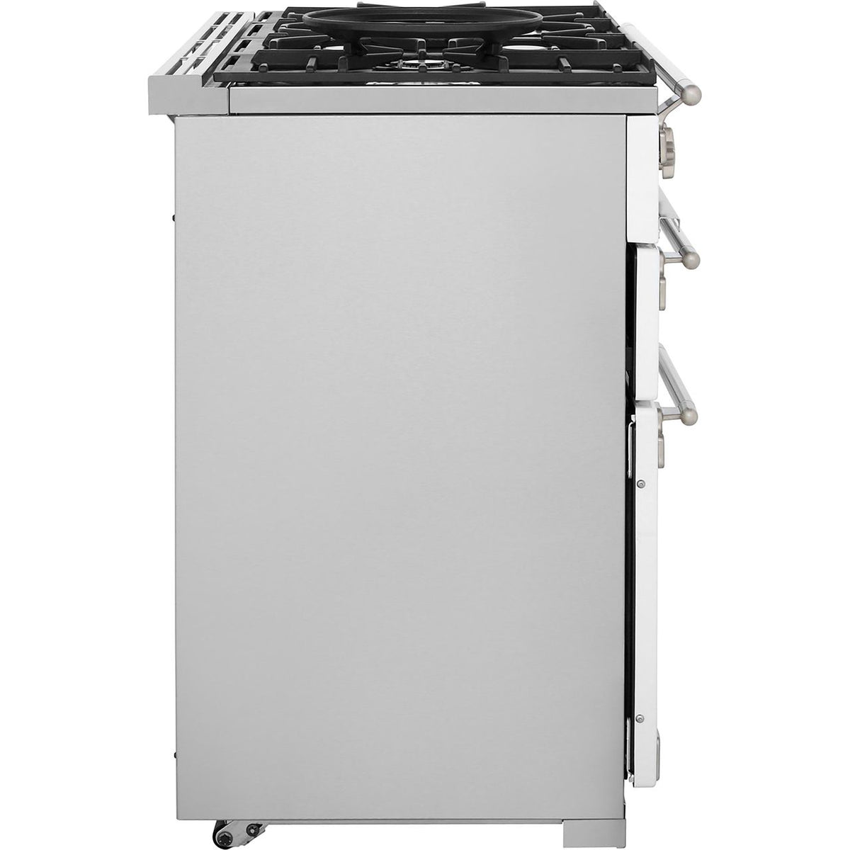 Rangemaster Elise ELS110DFFWH 110cm Dual Fuel Range Cooker - White - A-A Rated