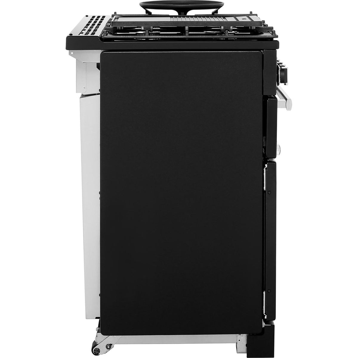 Rangemaster Professional Deluxe PDL90DFFGB-C 90cm Dual Fuel Range Cooker - Black - A-A Rated