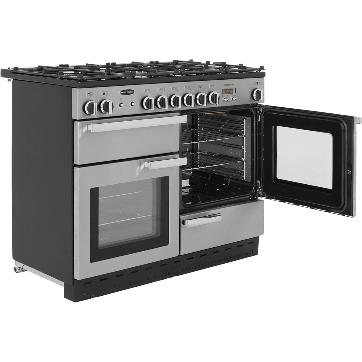 Rangemaster Professional Plus PROP110NGFSS-C 110cm Gas Range Cooker - Stainless Steel - A+-A+ Rated