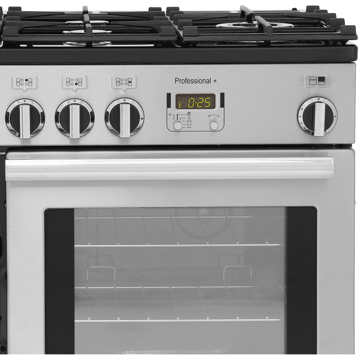 Rangemaster Professional Plus PROP110NGFSS-C 110cm Gas Range Cooker - Stainless Steel - A+-A+ Rated