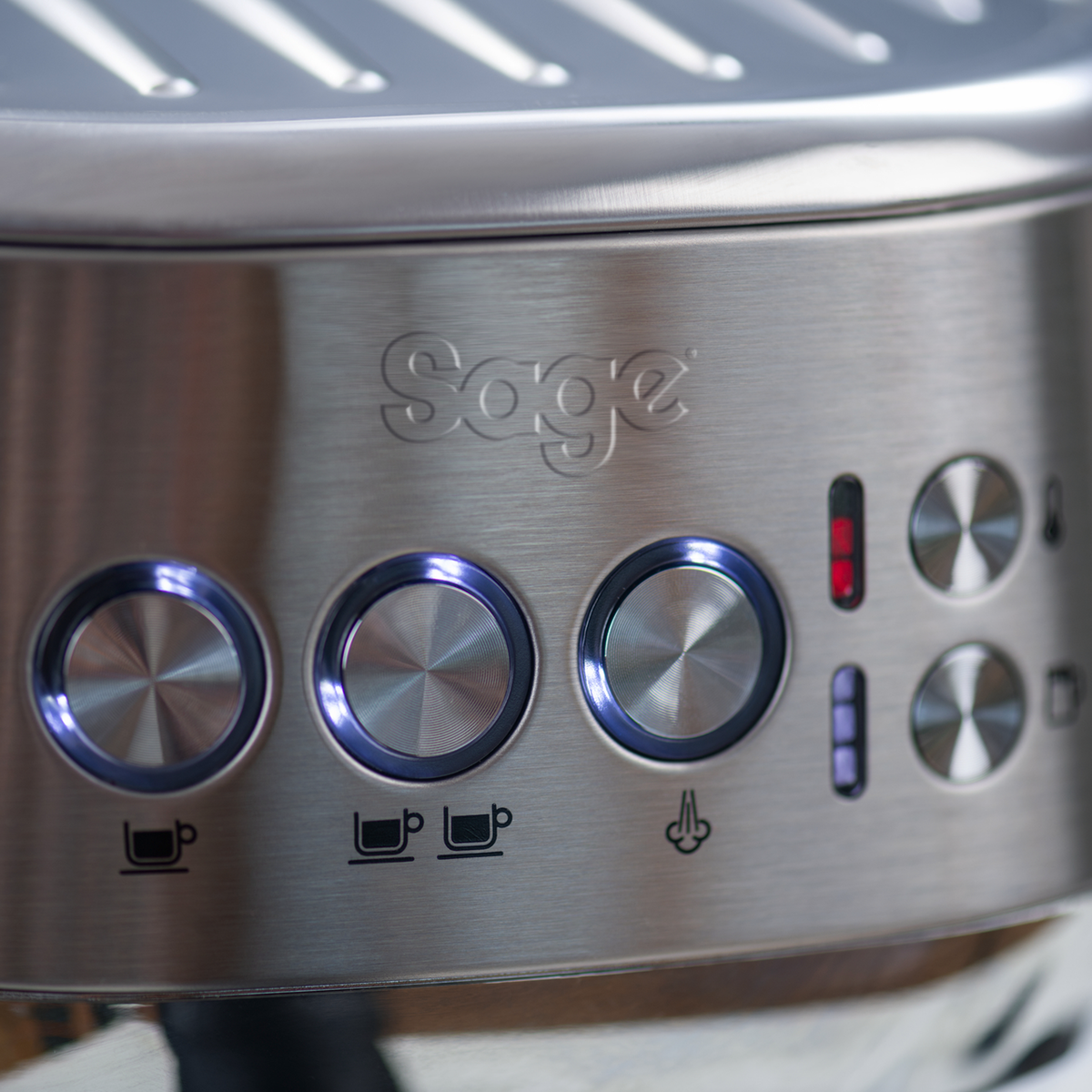 Sage The Bambino Plus SES500BSS4GUK1 Espresso Coffee Machine - Brushed Stainless Steel