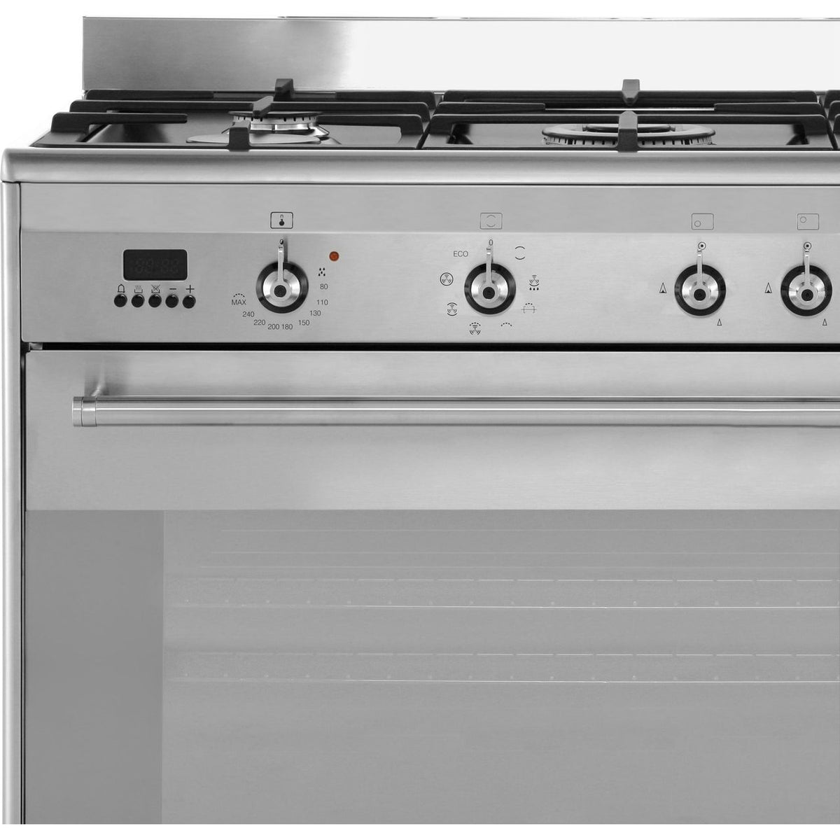 Smeg Concert SUK91MFX9 90cm Dual Fuel Range Cooker - Stainless Steel - A Rated