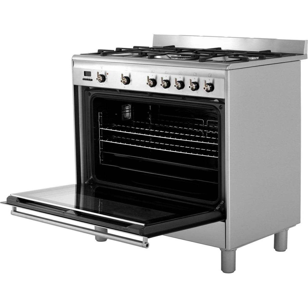 Smeg Concert SUK91MFX9 90cm Dual Fuel Range Cooker - Stainless Steel - A Rated