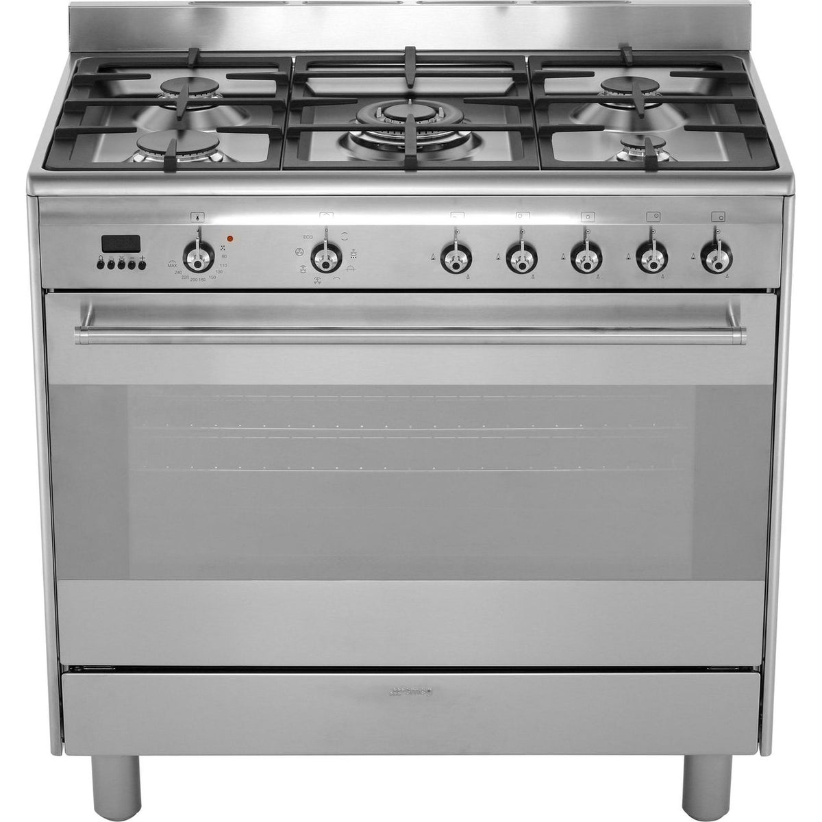 Smeg Concert SUK91MFX9 90cm Dual Fuel Range Cooker - Stainless Steel - A Rated