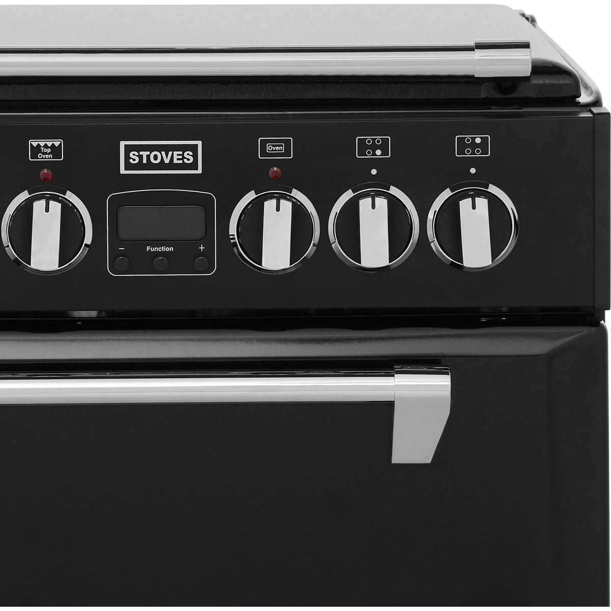 Stoves Mini Range RICHMOND550DFW 55cm Dual Fuel Cooker - Black - A-A Rated