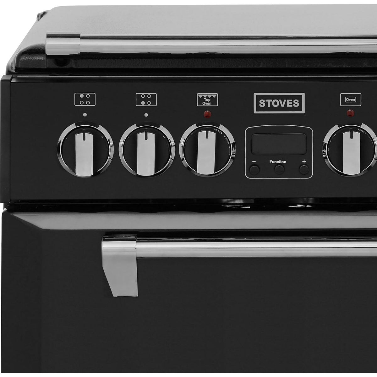 Stoves Mini Range RICHMOND550E 55cm Electric Cooker with Ceramic Hob - Black - A-A Rated