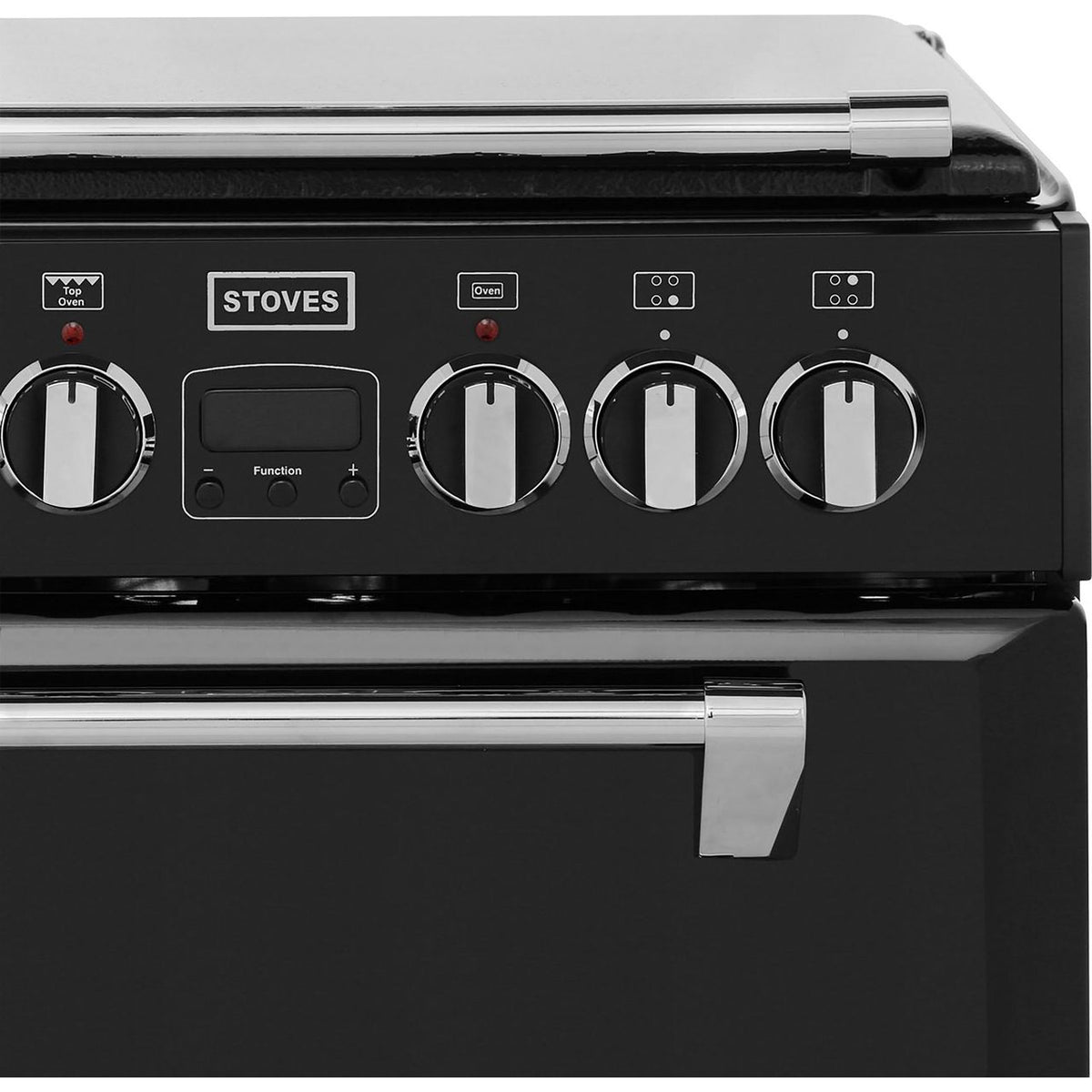 Stoves Mini Range RICHMOND550E 55cm Electric Cooker with Ceramic Hob - Black - A-A Rated