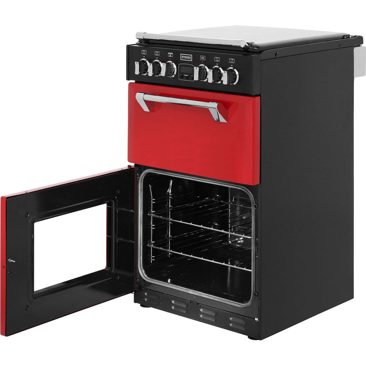 Stoves Mini Range RICHMOND550E 55cm Electric Cooker with Ceramic Hob - Jalapeno - A-A Rated