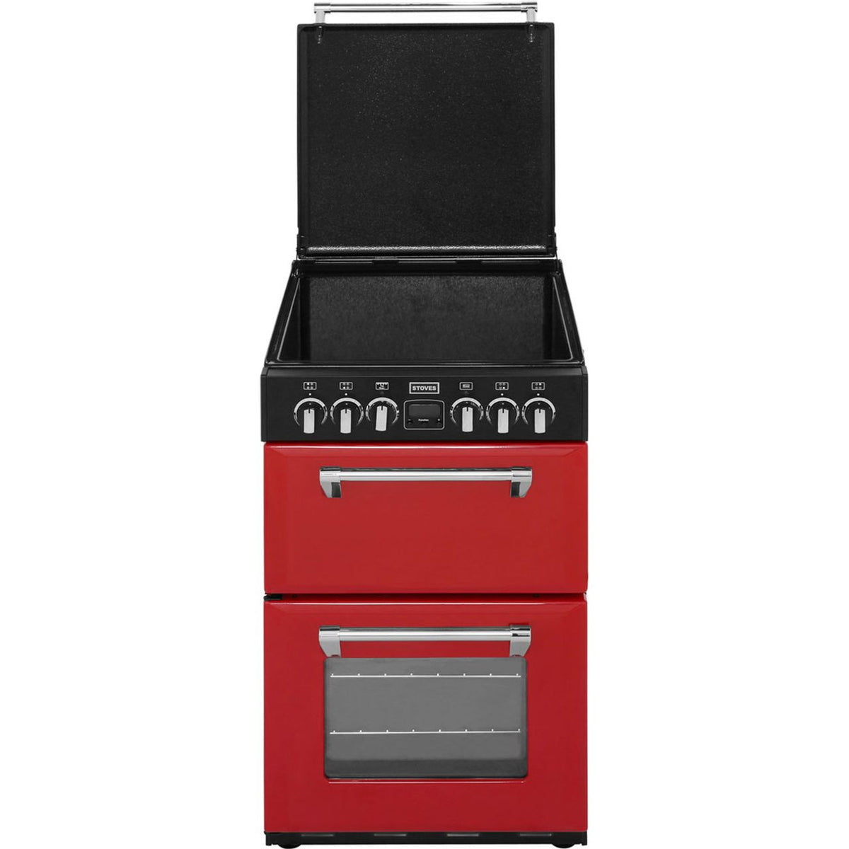 Stoves Mini Range RICHMOND550E 55cm Electric Cooker with Ceramic Hob - Jalapeno - A-A Rated