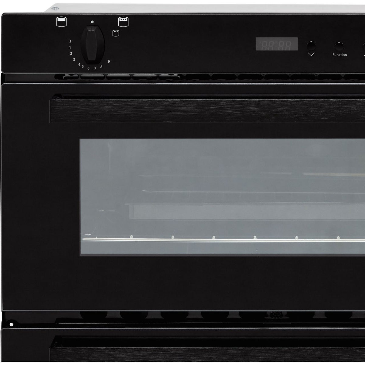 Stoves SGB700PS Built Under Gas Double Oven with Full Width Electric Grill - Black - A-A Rated