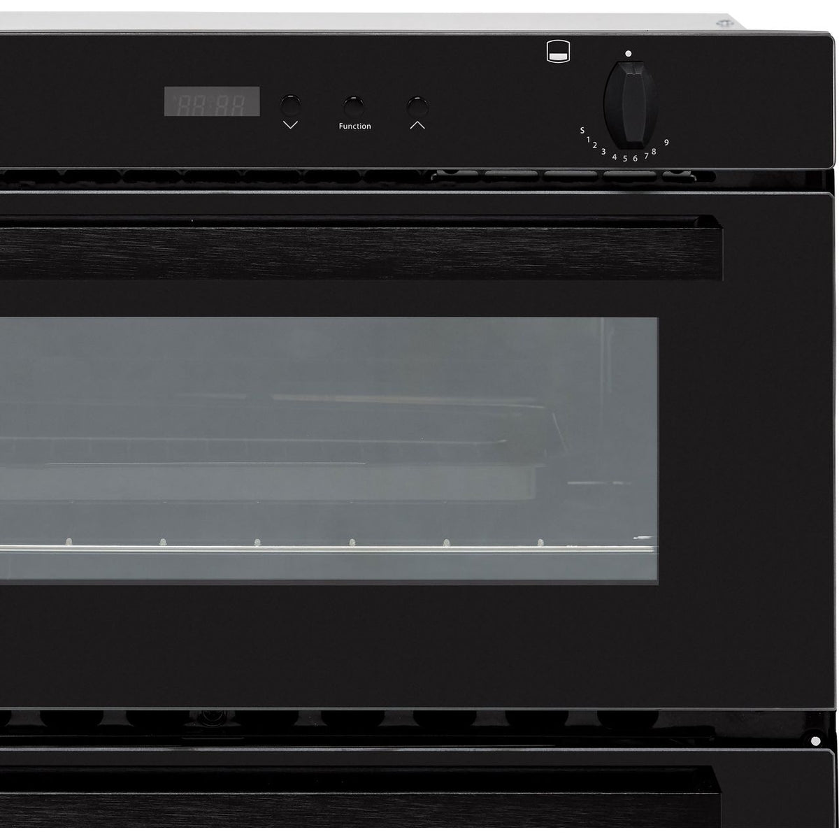 Stoves SGB700PS Built Under Gas Double Oven with Full Width Electric Grill - Black - A-A Rated