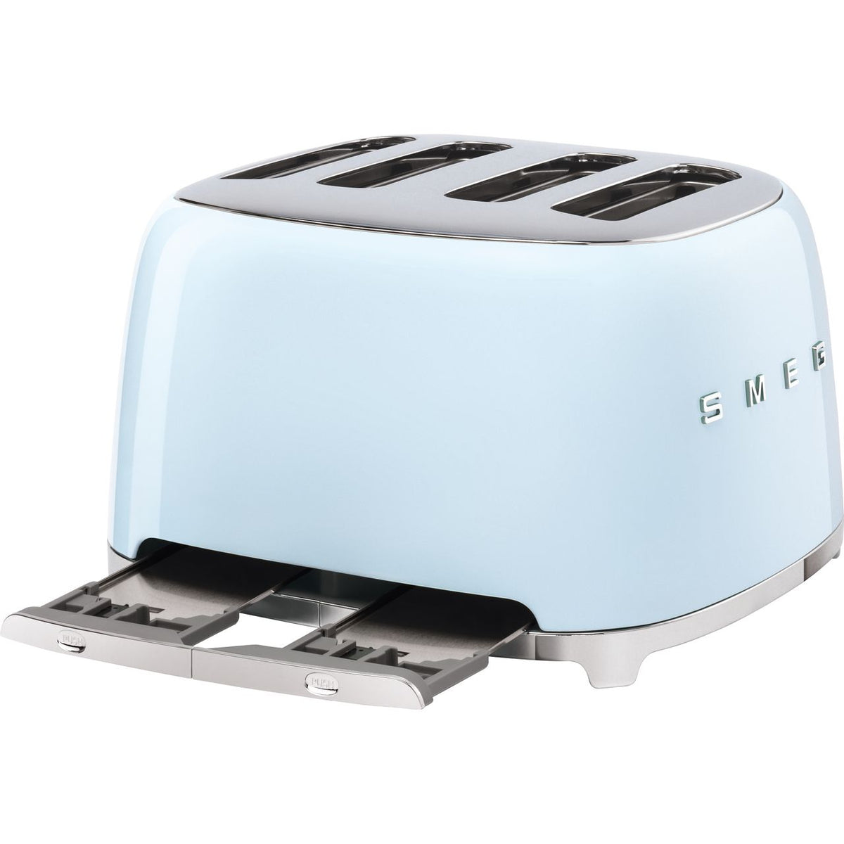 Smeg 50's Retro TSF03PBUK 4 Slice Toaster - Pastel Blue