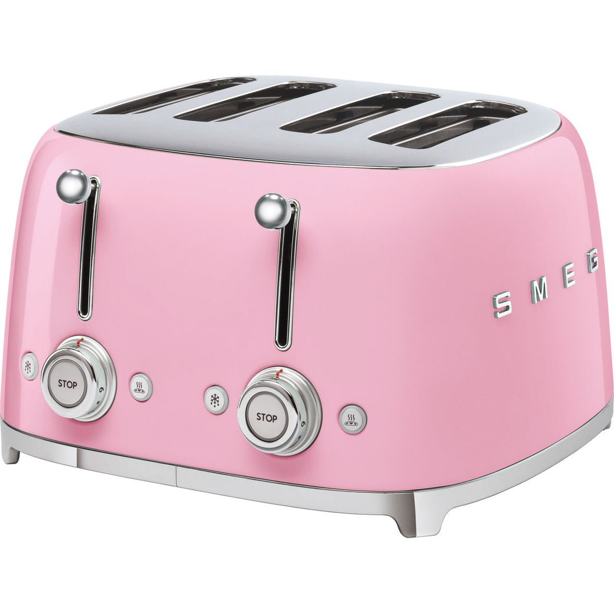 Smeg 50's Retro TSF03PKUK 4 Slice Toaster - Pink