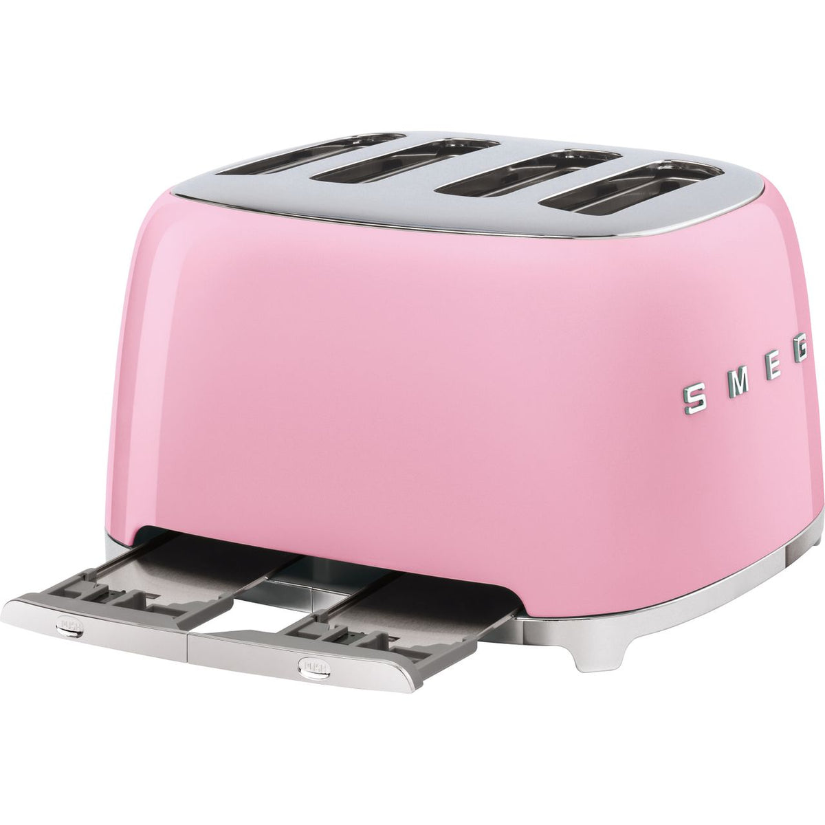 Smeg 50's Retro TSF03PKUK 4 Slice Toaster - Pink