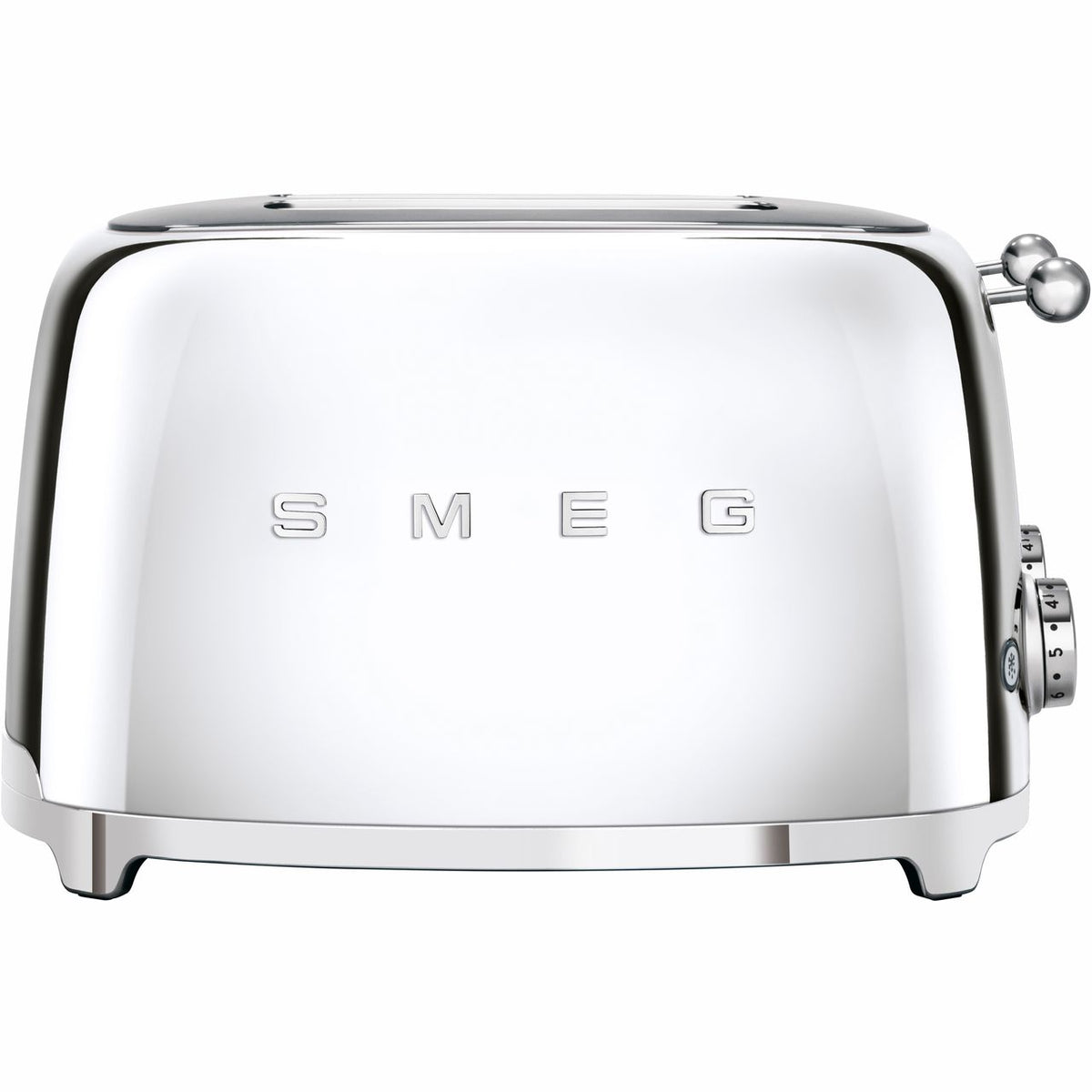 Smeg 50's Retro TSF03SSUK 4 Slice Toaster - Stainless Steel