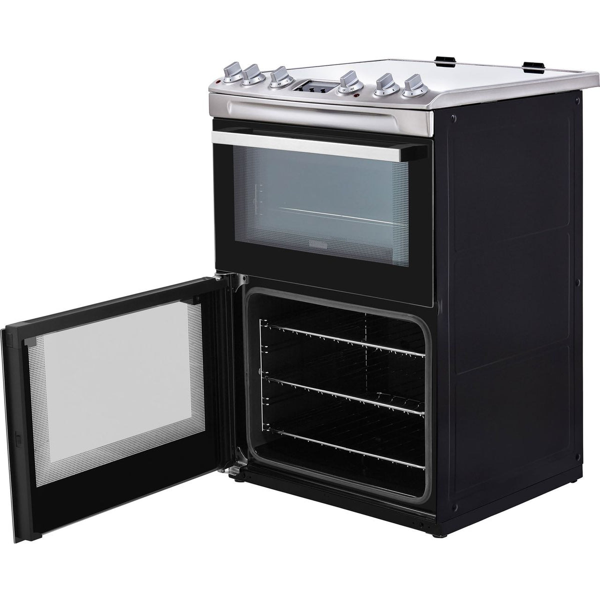 Zanussi ZCV66250XA 60cm Electric Cooker with Ceramic Hob - Stainless Steel - A-A Rated